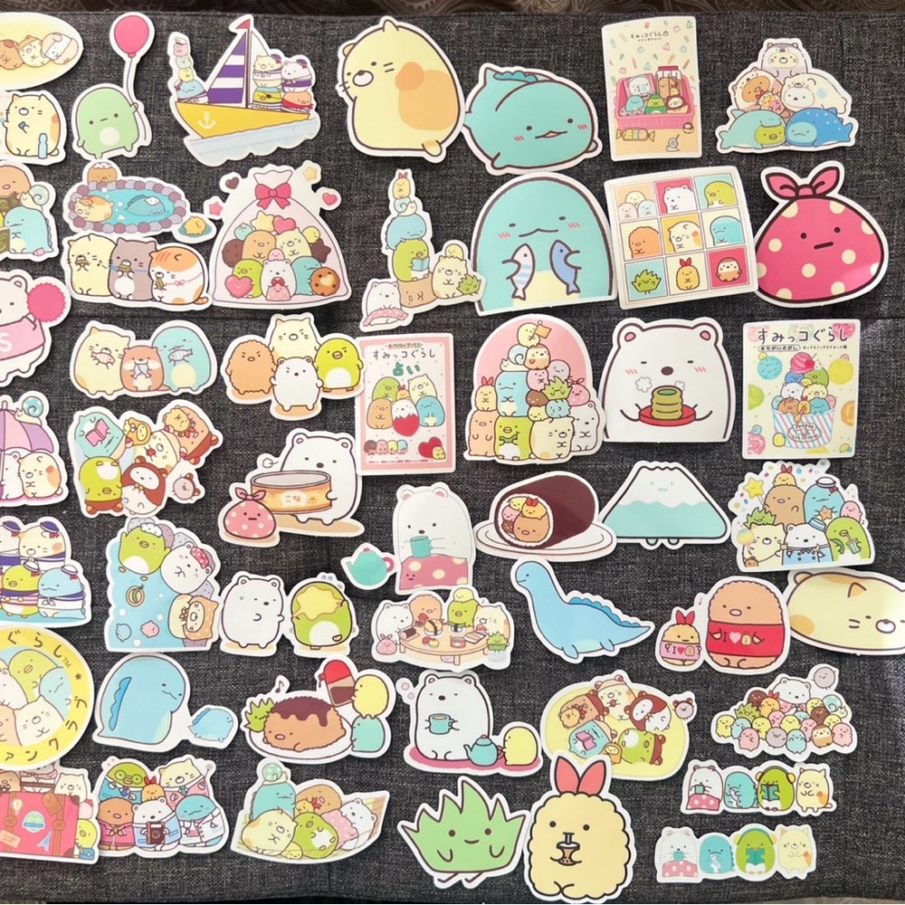 Cute Dumikko Gurashi Stickers Pack 50 pcs - Picture 2 of 5